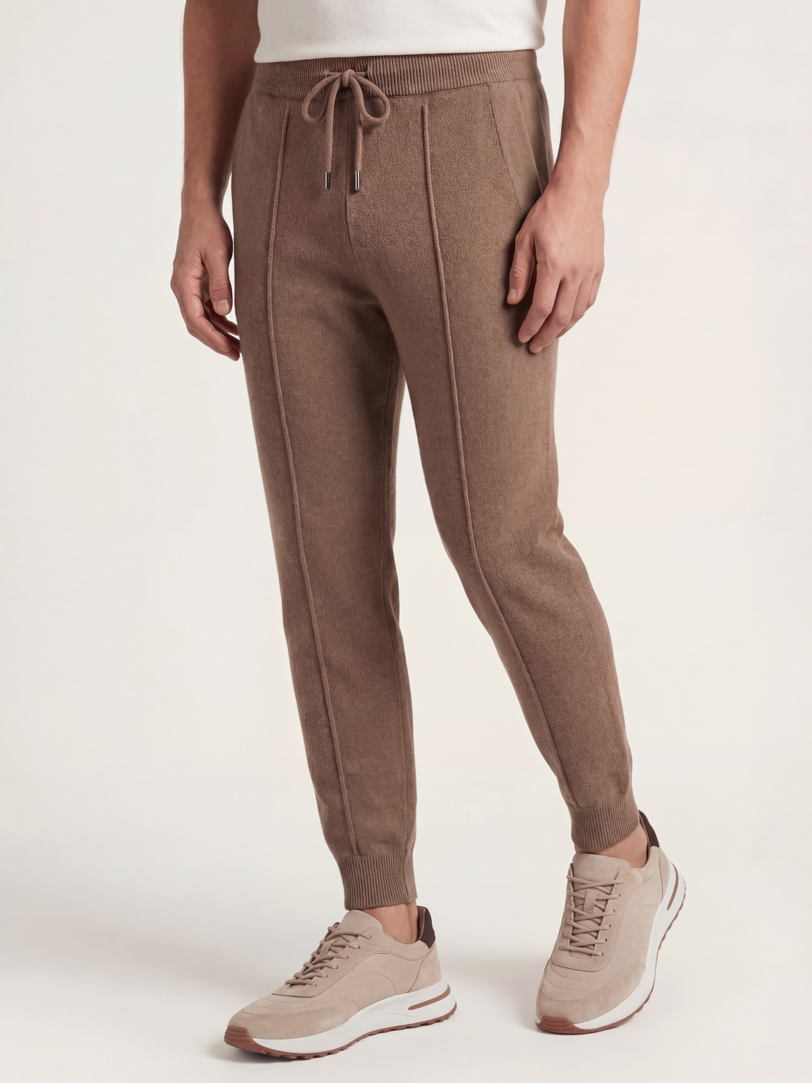 Sartore Cashmere Trousers Brown