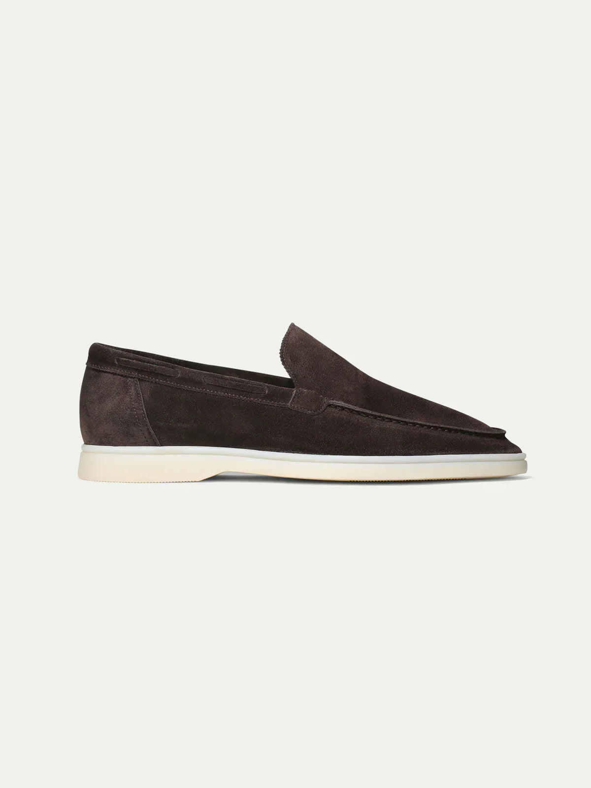 Brown Montacour Suede Loafer