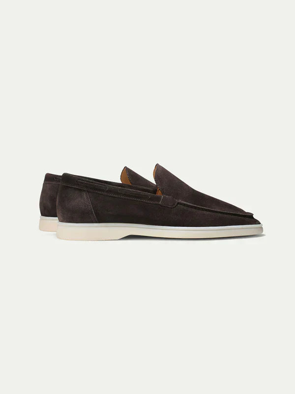 Classic Suède Loafer Brown