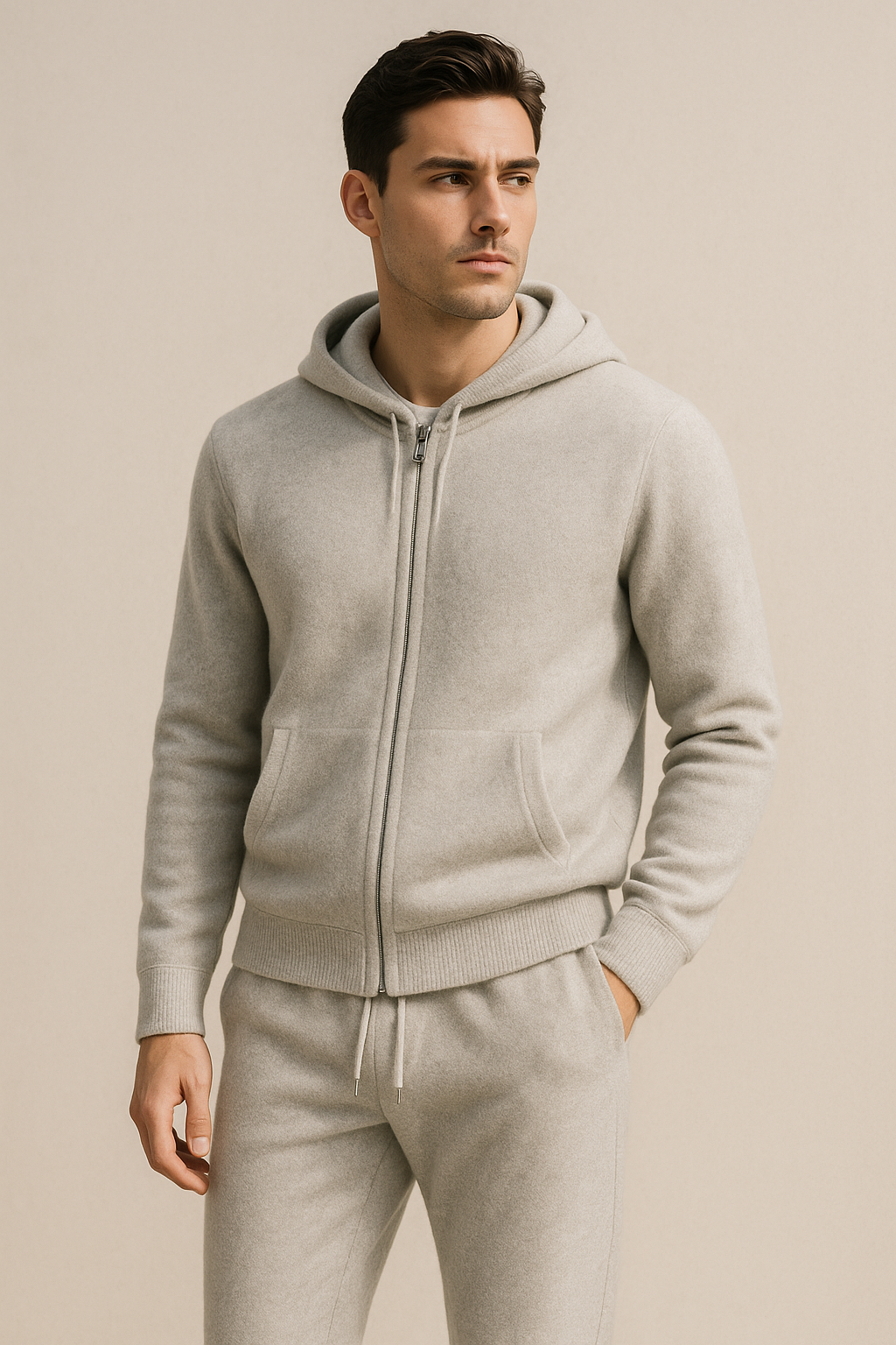 Ziamore Cashmere Set Grey 1