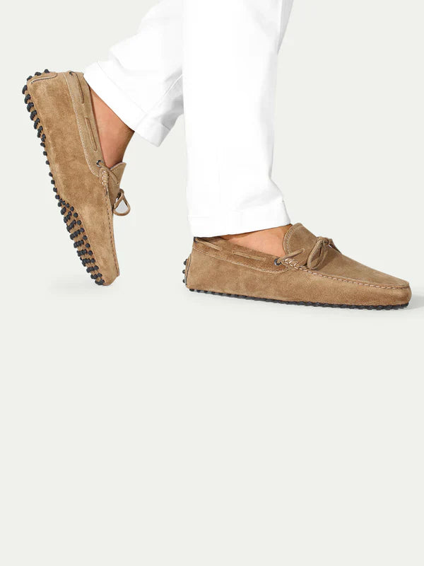 Positano Driving Loafer Beige