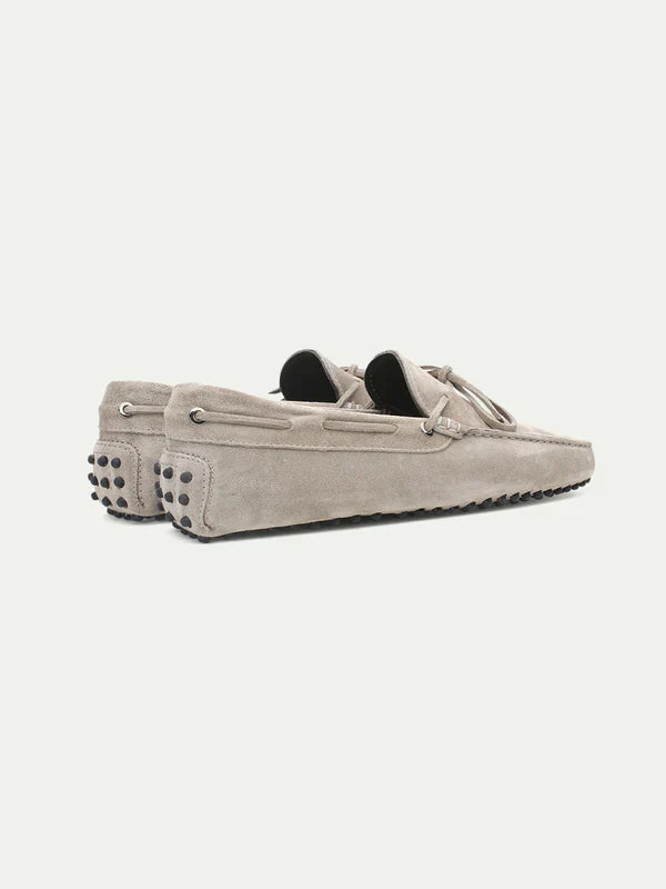 Positano Driving Loafer Light Grey