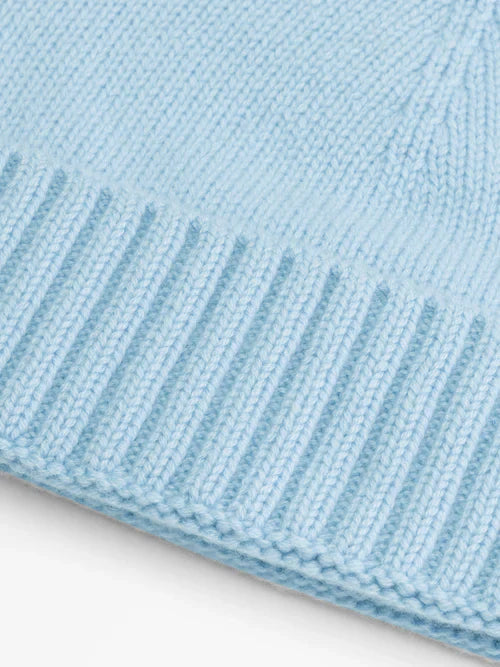 Cashmere Light Blue Hat