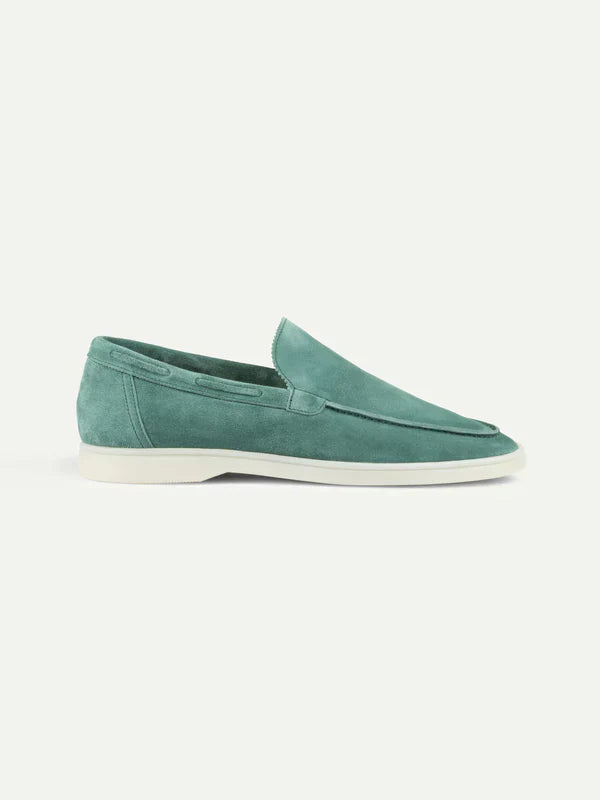 Exotic Suede Loafer - Apple Blue