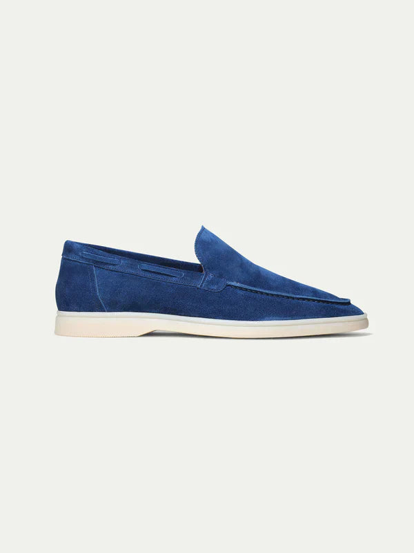 Classic Suède Loafer Berry Blue