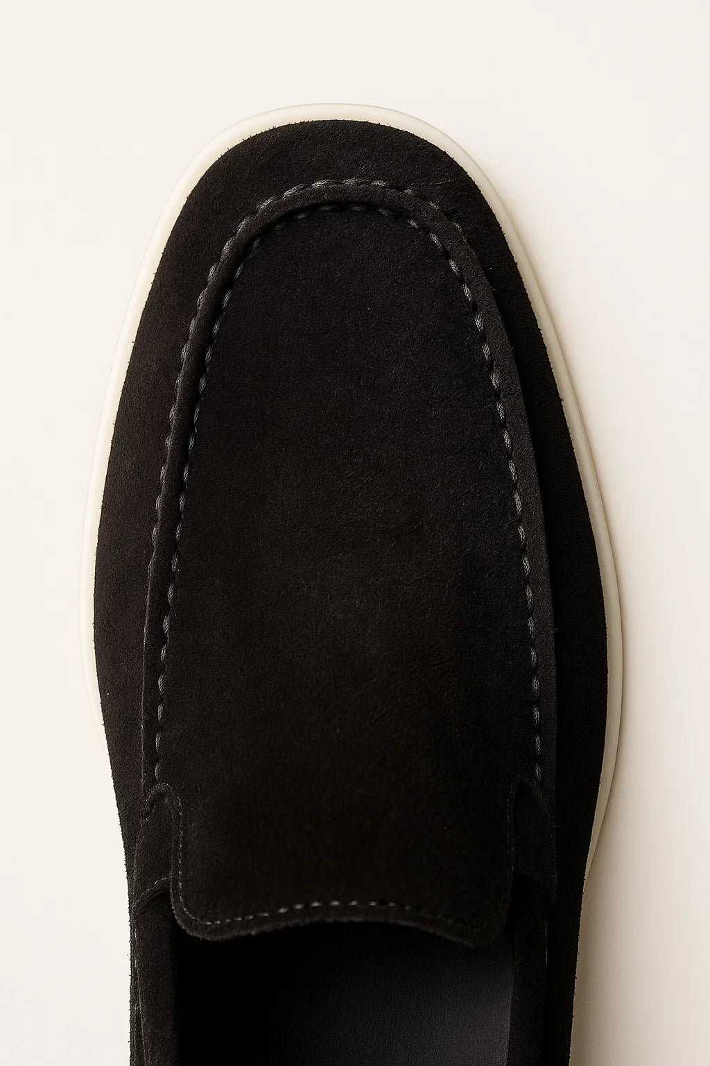 Classic Suède Loafer Black