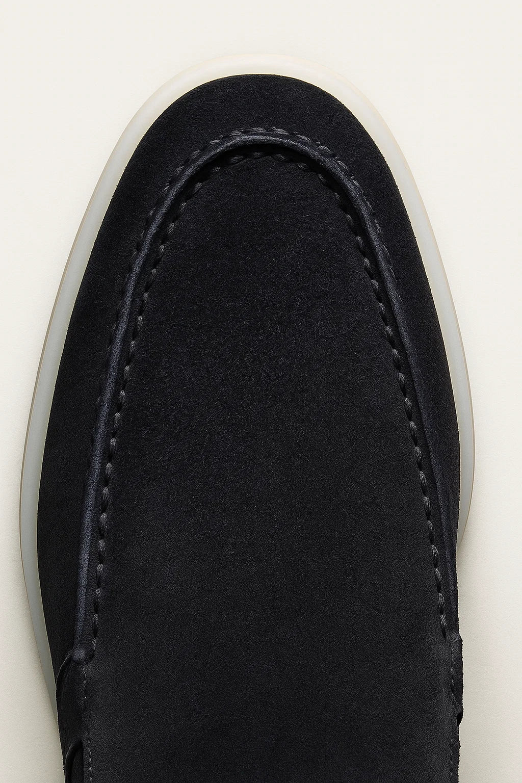 Classic Suède Loafer Navy Blue