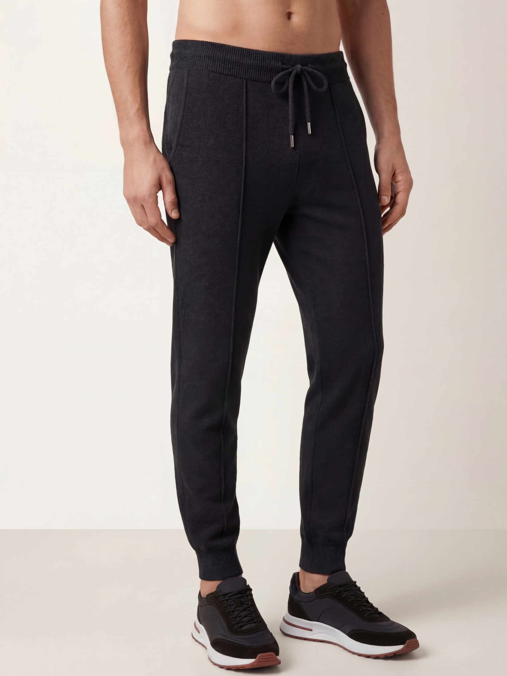 Sartore Cashmere Trousers Black