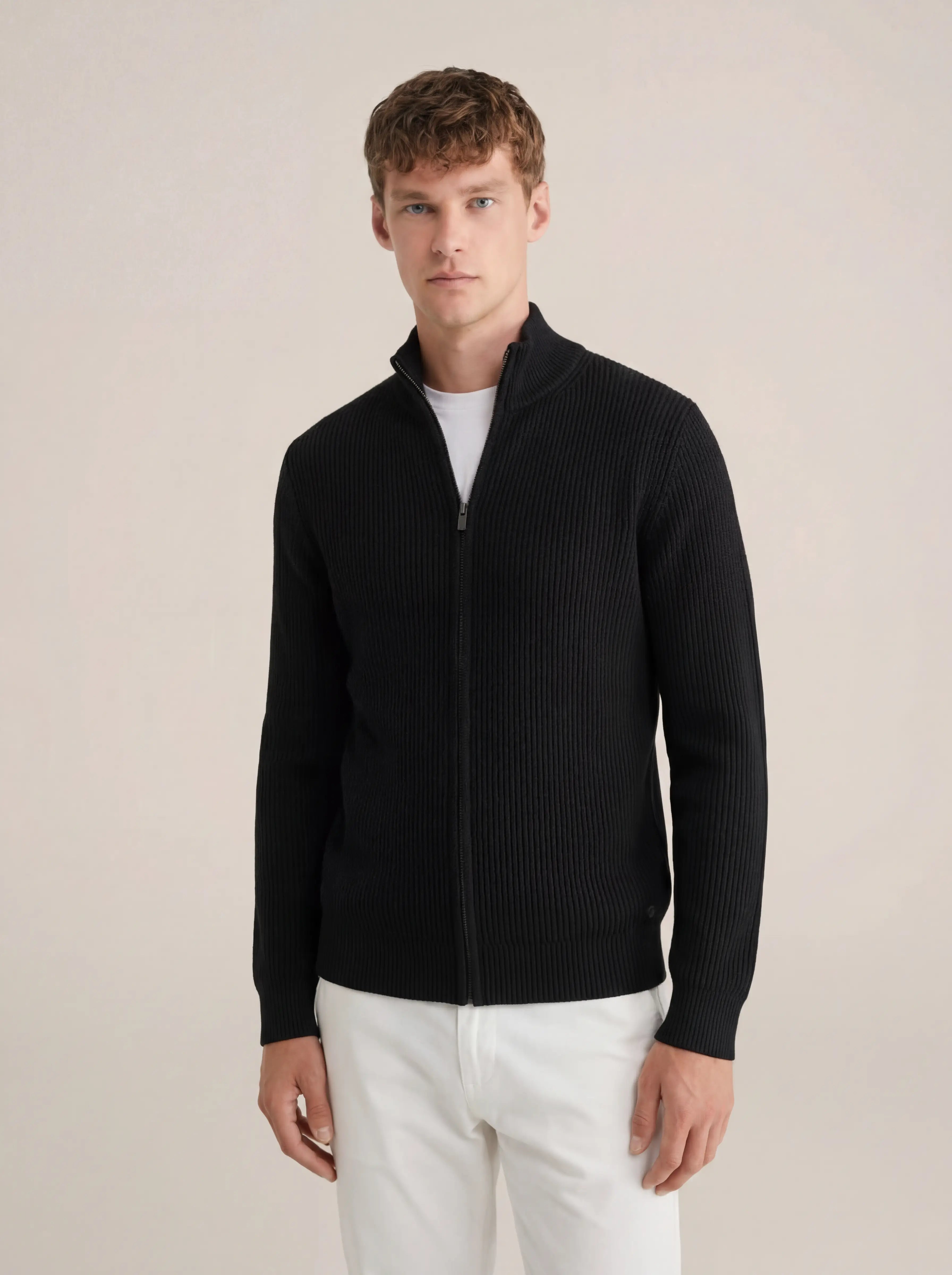 Lusciano Cashmere Cardigan Black