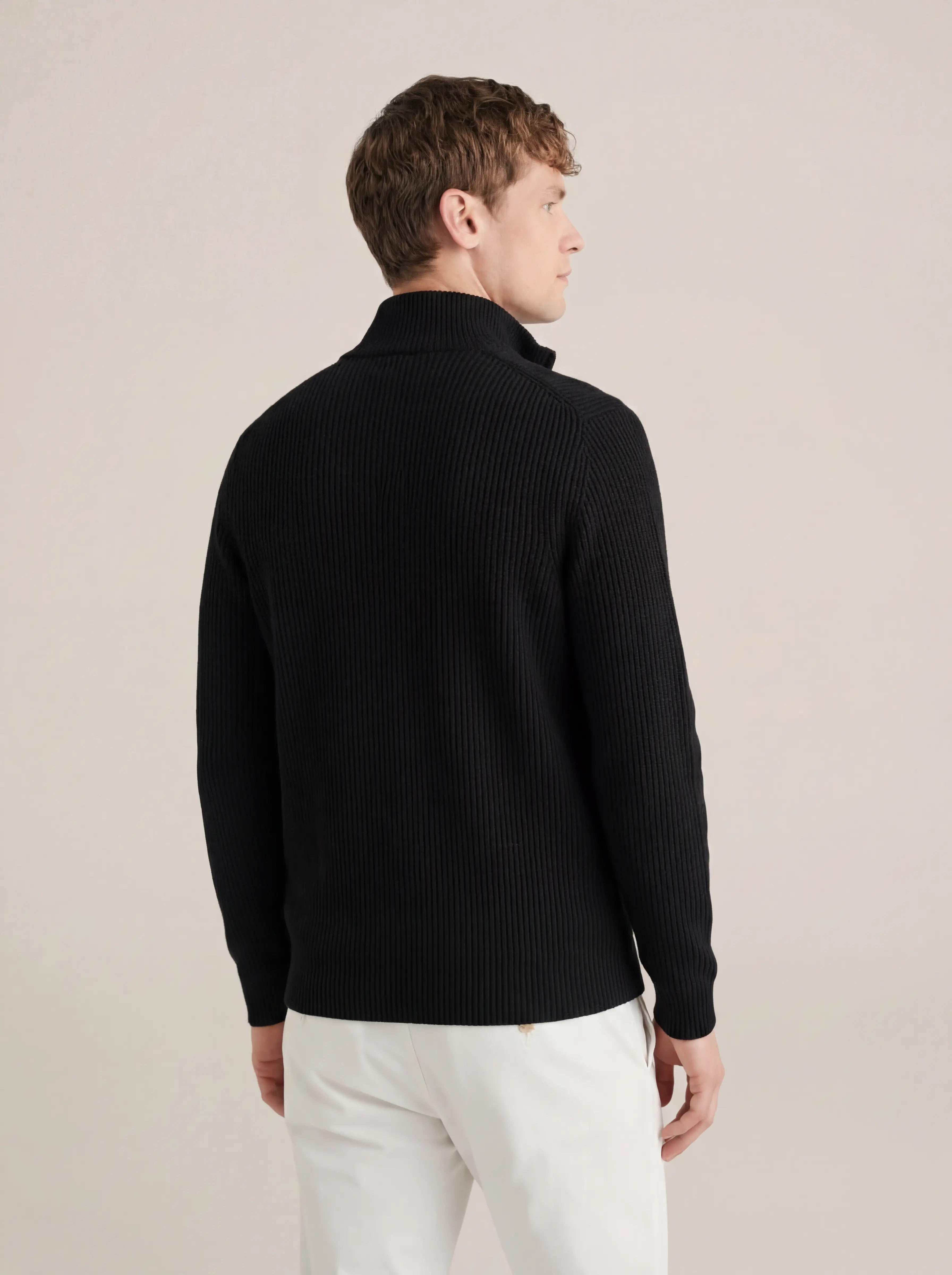 Lusciano Cashmere Cardigan Black
