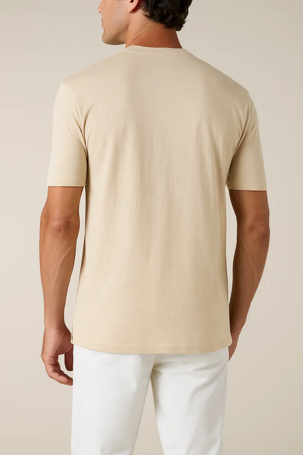 Wool City T-shirt Beige