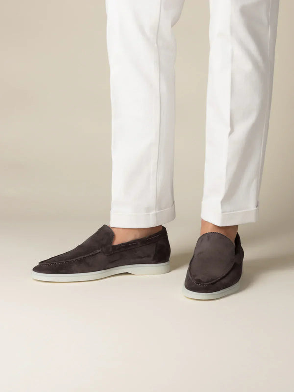Classic Suède Loafer Brown