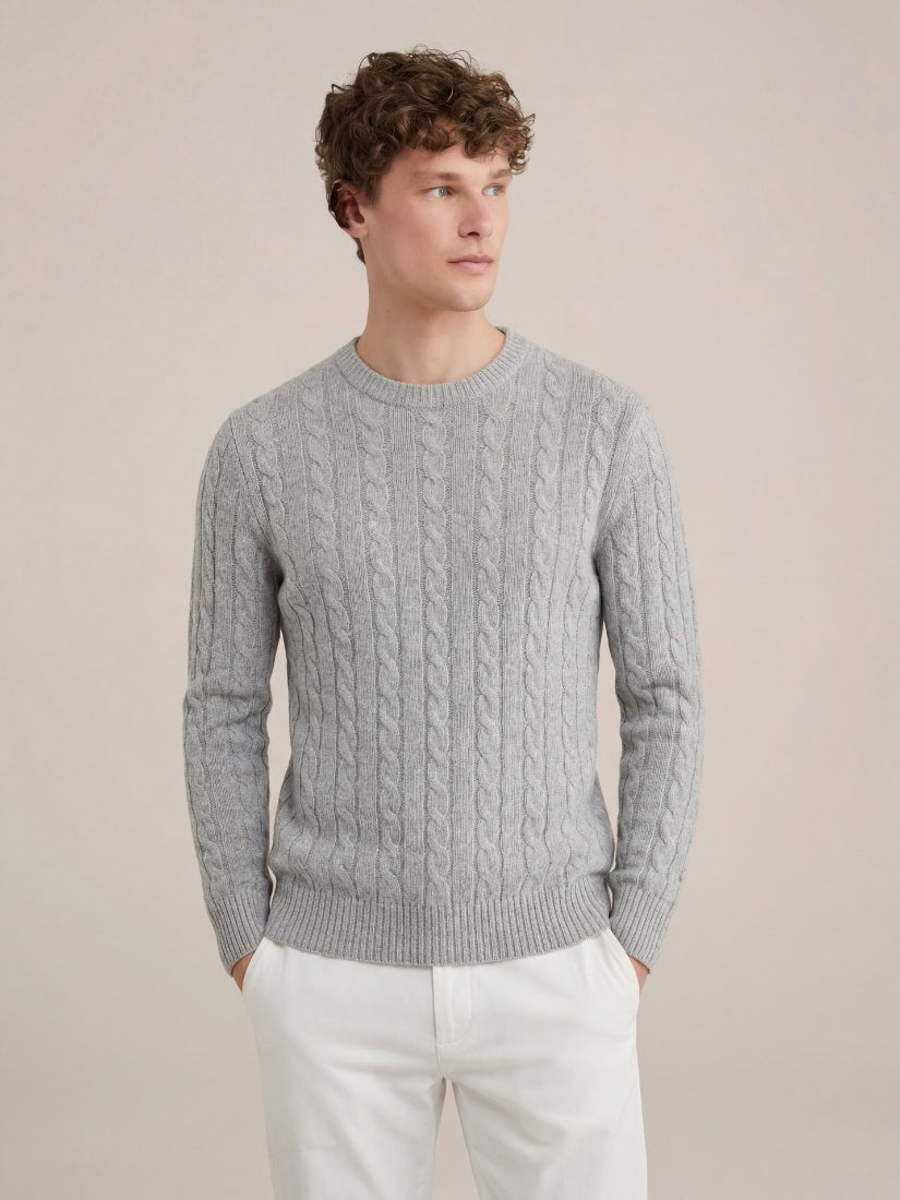 Como Cashmere Knit Grey