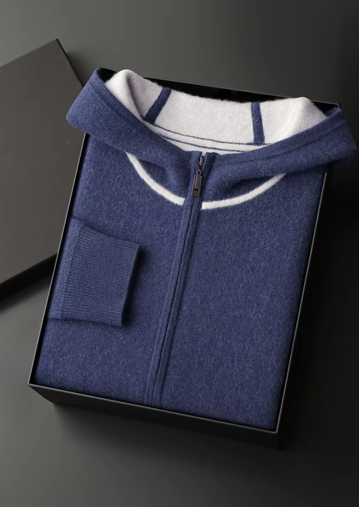 Ziamore Cashmere Set Navy 1