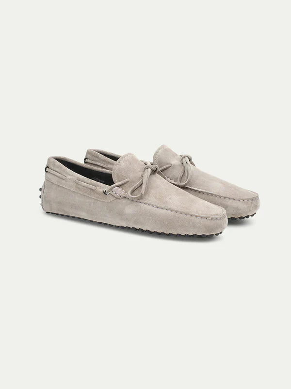 Positano Driving Loafer Light Grey
