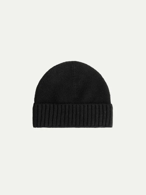 Cashmere Black Hat