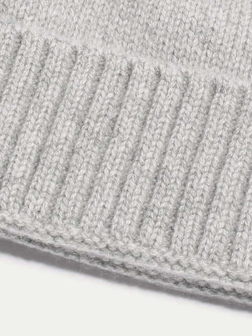 Cashmere Light Grey Hat