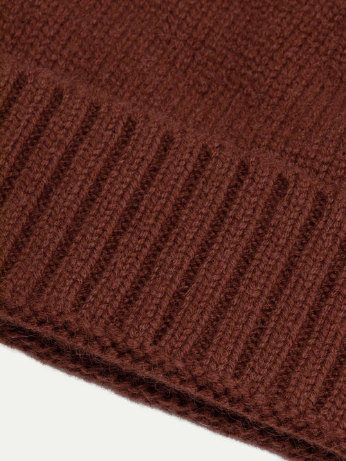 Cashmere Maroon Hat