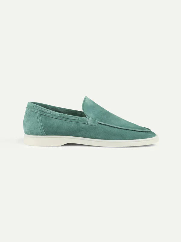 Classic Suède Loafer Apple Blue