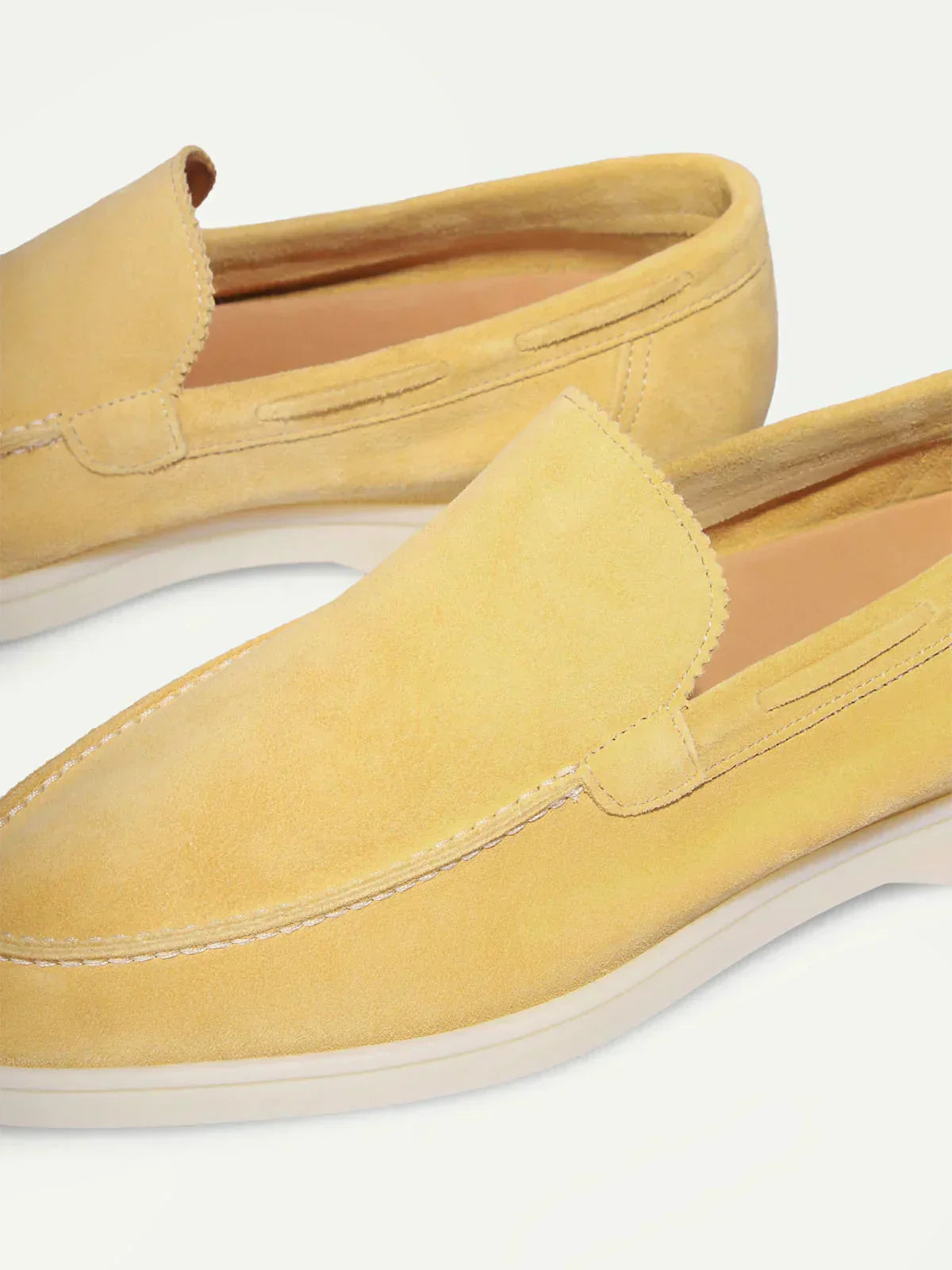 Classic Suède Loafer Citrus Yellow