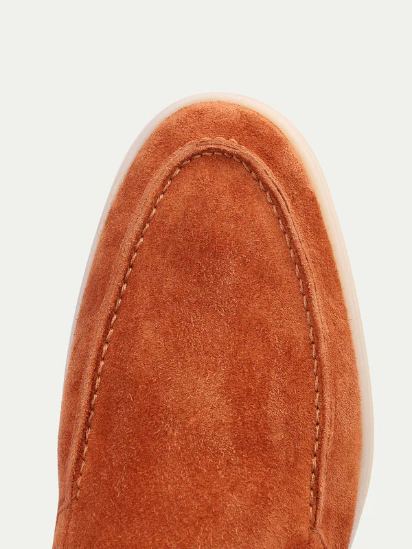 Exotic Suede Loafer - Fruity Orange