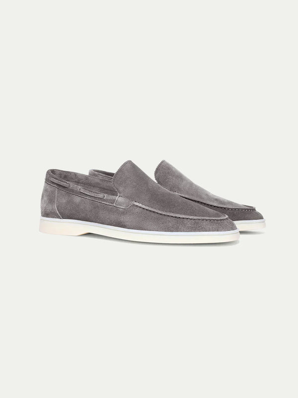 Classic Suède Loafer Gray