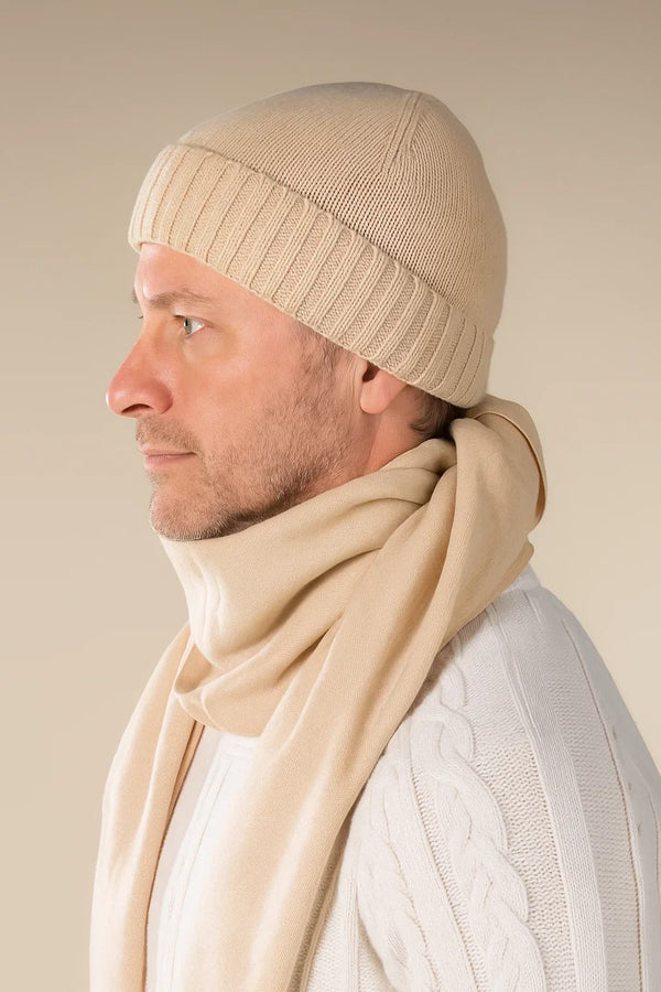 Cashmere Light Beige Hat