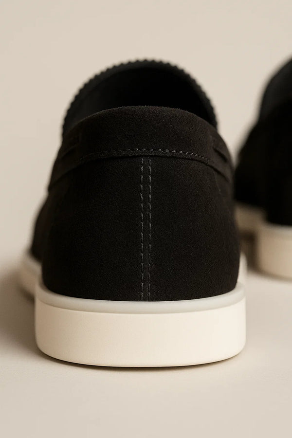 Classic Suède Loafer Black