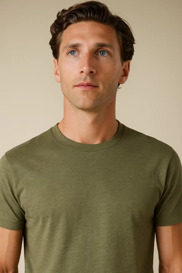 Wool City T-shirt Olive