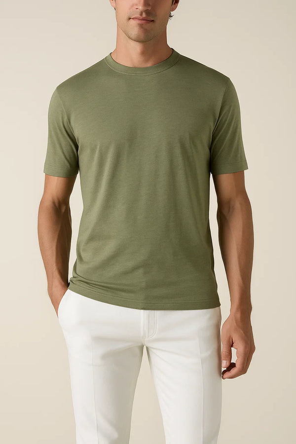 Wool City T-shirt Olive